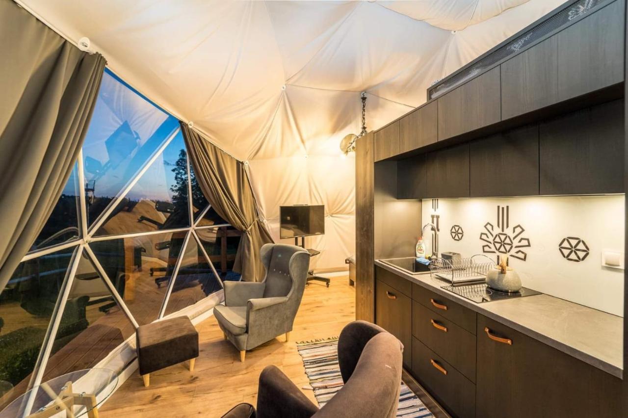 Glamping Pasieka Gron Bagian luar foto