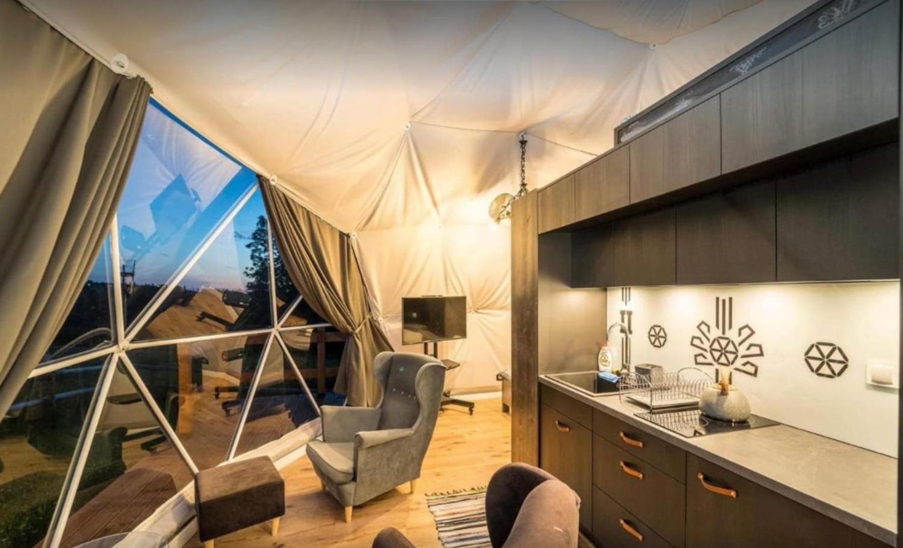 Glamping Pasieka Gron Bagian luar foto