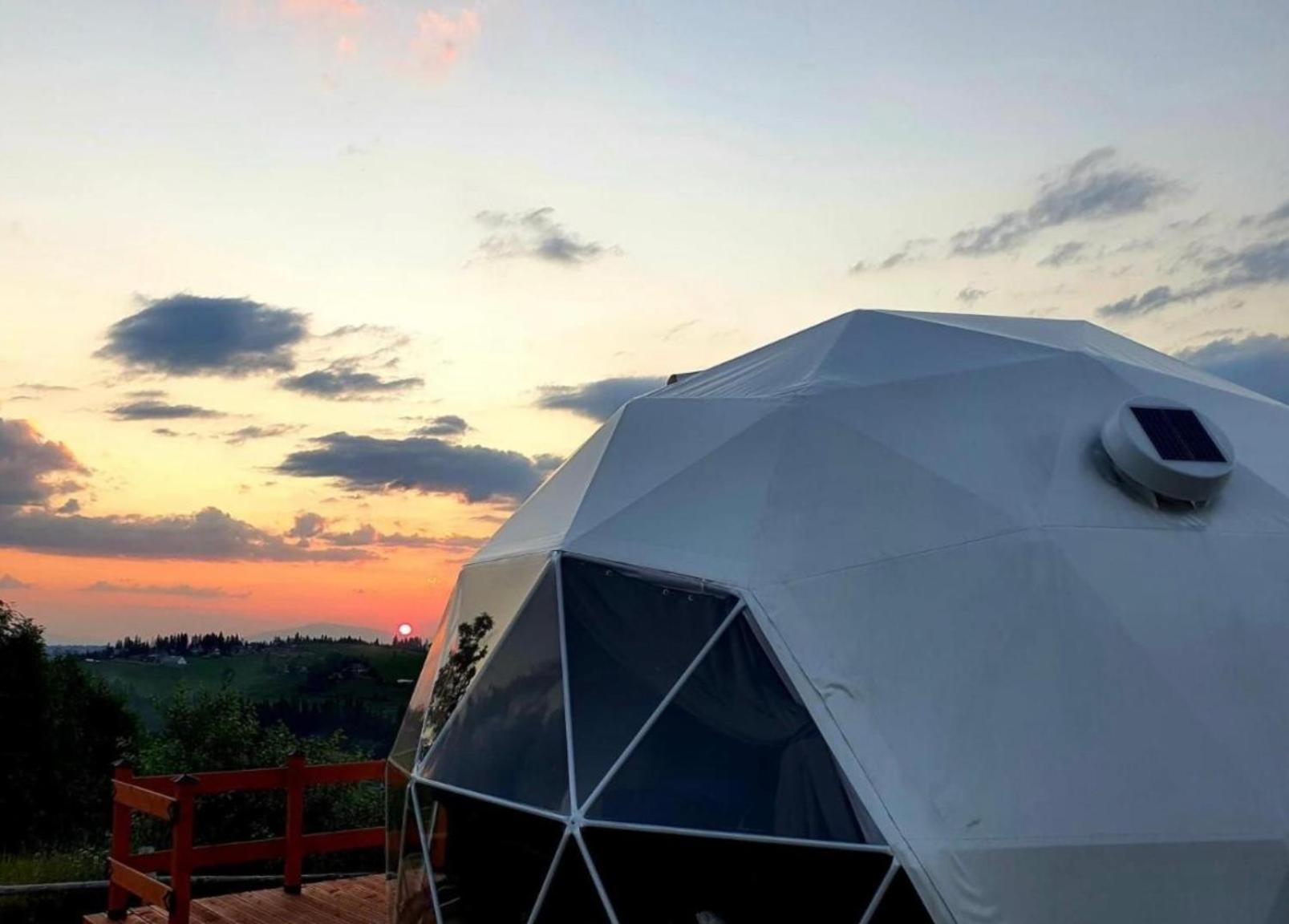Glamping Pasieka Gron Bagian luar foto