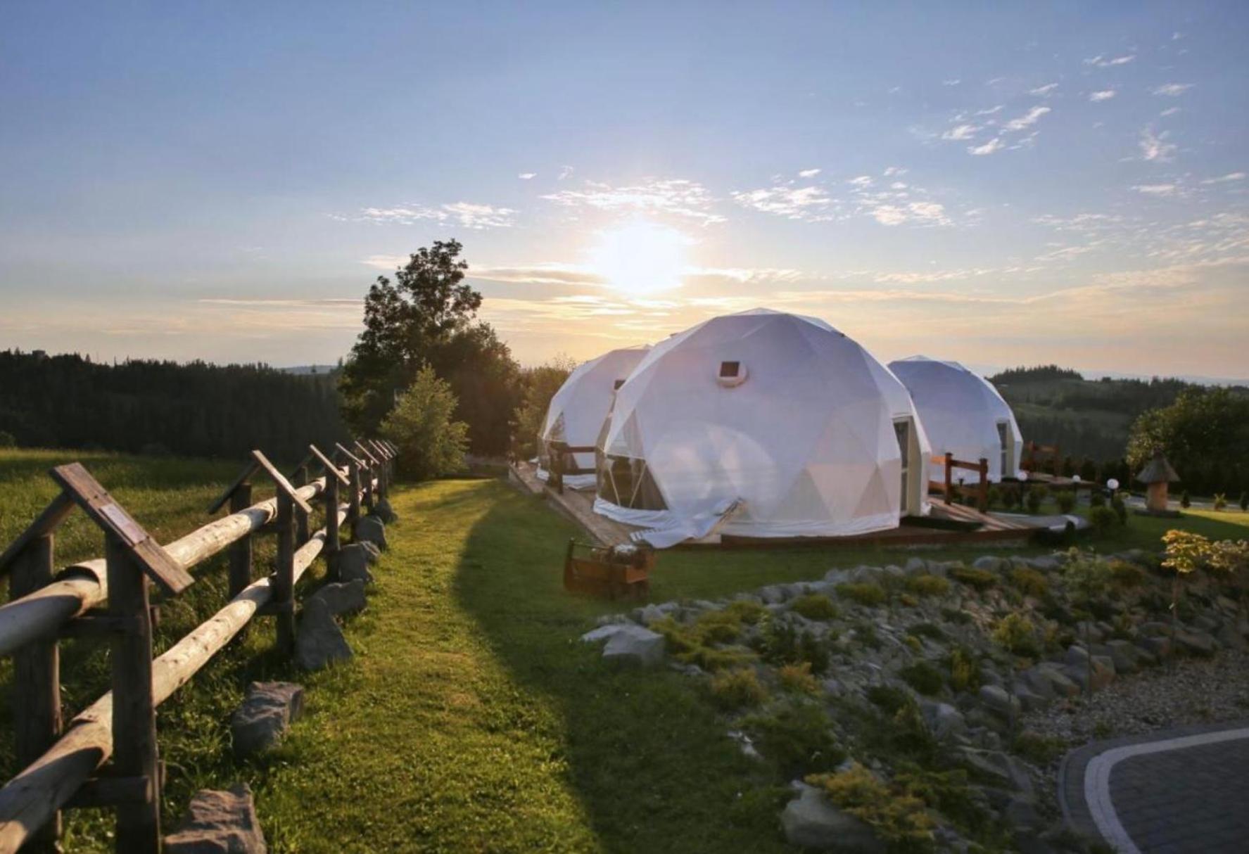 Glamping Pasieka Gron Bagian luar foto