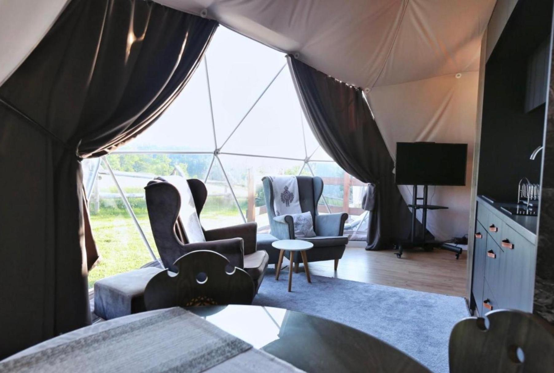 Glamping Pasieka Gron Bagian luar foto