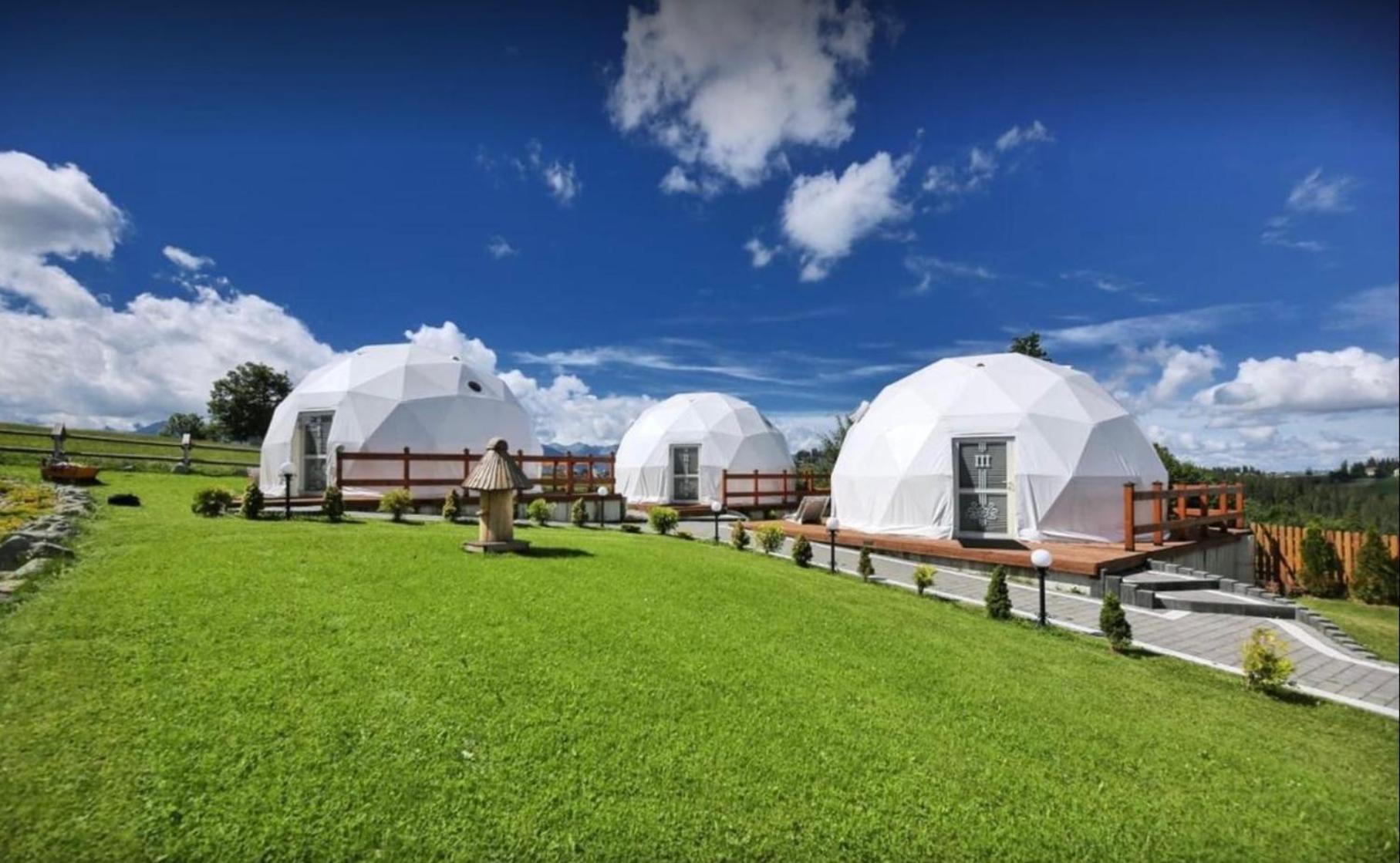 Glamping Pasieka Gron Bagian luar foto